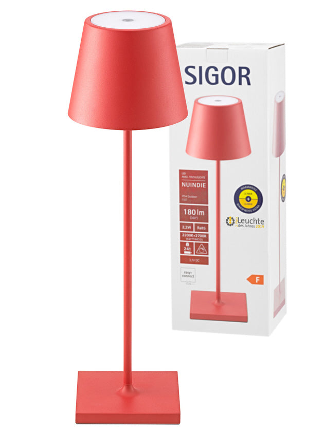 SIGOR NUINDIE LED Akku-Tischleuchte